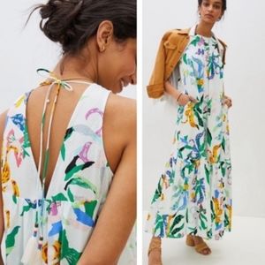 BEST SUNDRESS Anthropologie Maeve Belrose Eyelet maxi